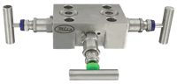 Dwyer 3-Valve Block Manifold, Series BBV-1